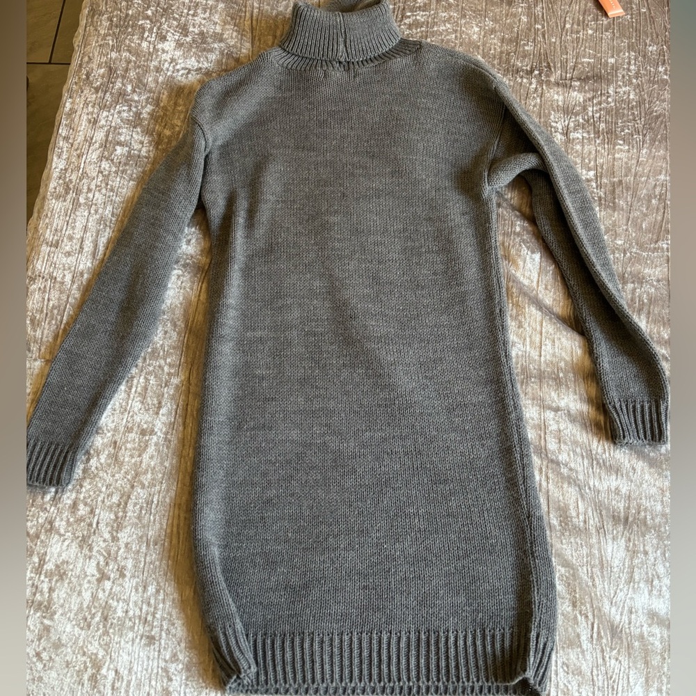PLT knit sweater dress